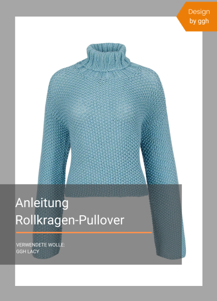 Anleitung - Pullover Aquamarin